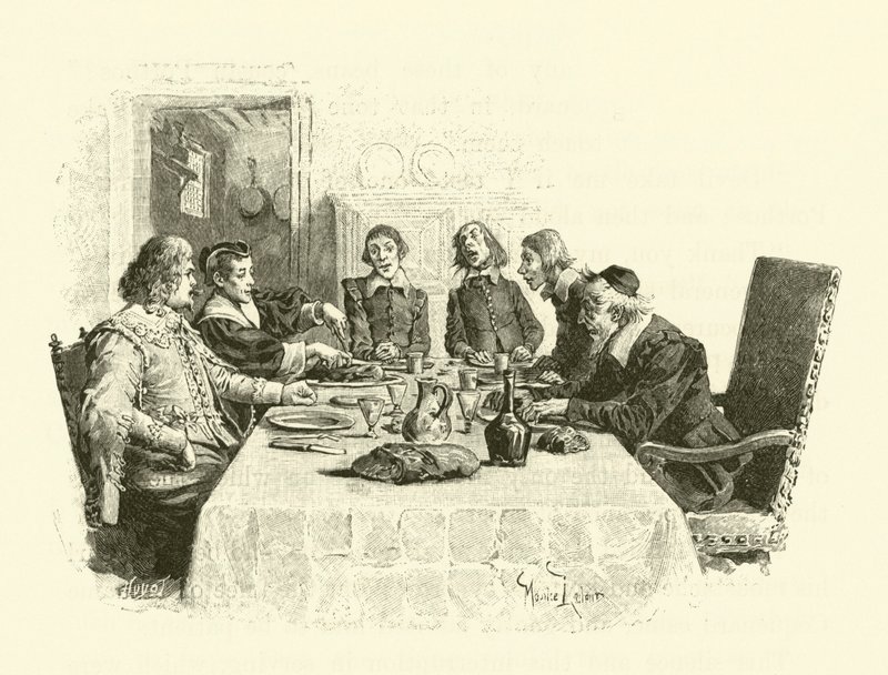 Illustration pour Les Trois Mousquetaires - Maurice Leloir