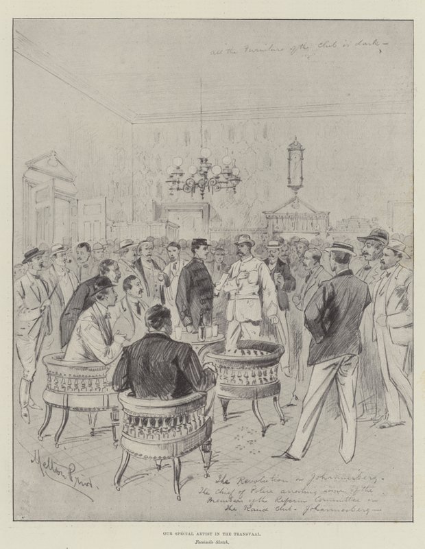 Notre artiste spécial au Transvaal - Melton Prior