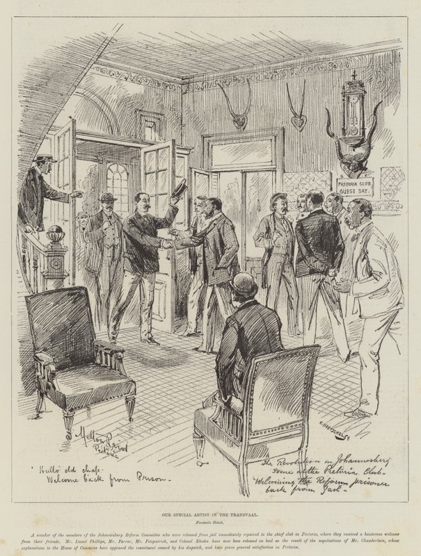 Notre artiste spécial au Transvaal - Melton Prior