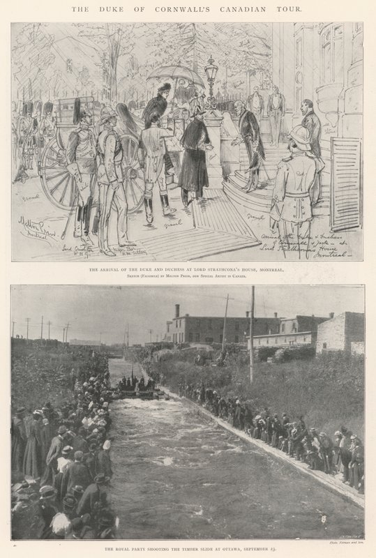 La tournée canadienne du duc de Cornouailles - Melton Prior