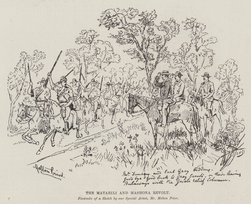 La révolte des Matabili et des Mashona - Melton Prior