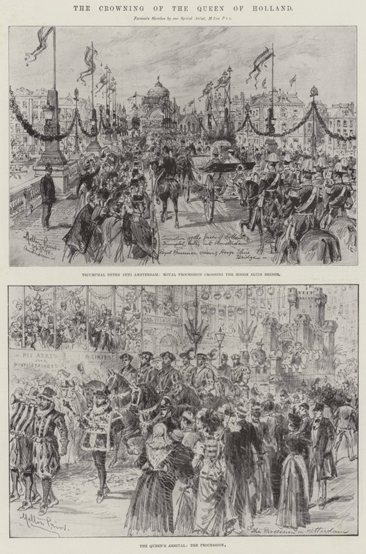 Le Couronnement de la Reine de Hollande - Melton Prior