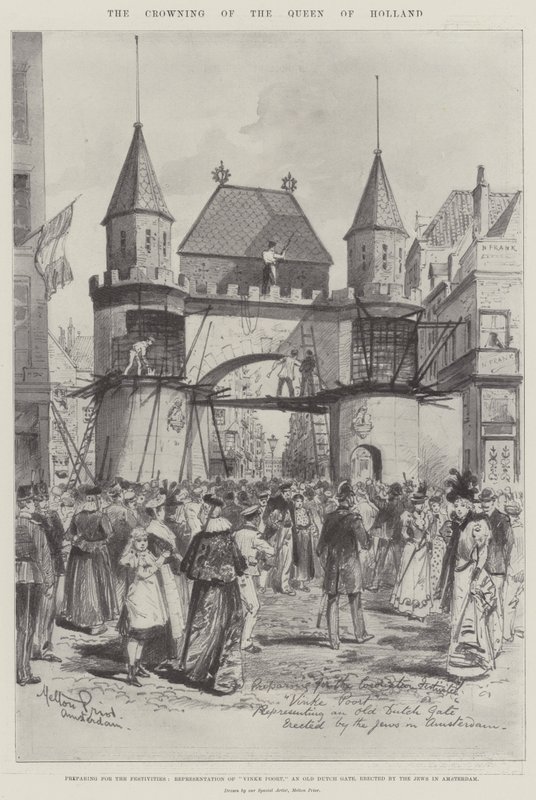 Le couronnement de la reine de Hollande - Melton Prior