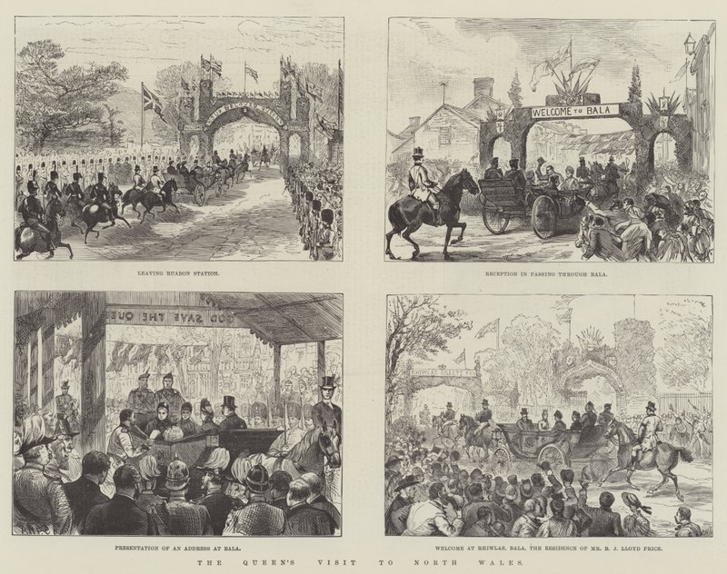 La Visite de la Reine au Nord du Pays de Galles - Melton Prior