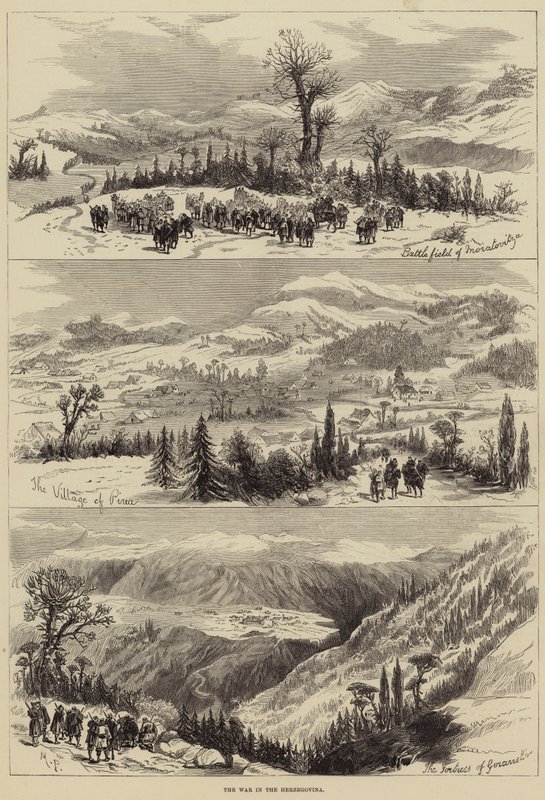 La guerre en Herzégovine - Melton Prior