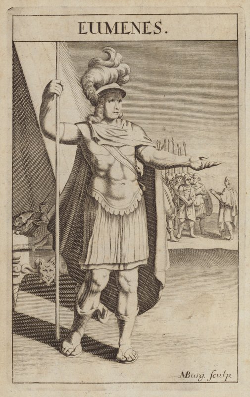 Eumène, général et érudit grec - Michael Burghers