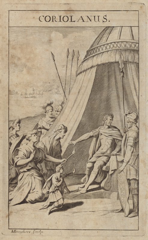 Caius Marcius Coriolanus, général romain - Michael Burghers