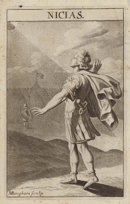 Nicias, politicien athénien et général de la guerre du Péloponnèse - Michael Burghers