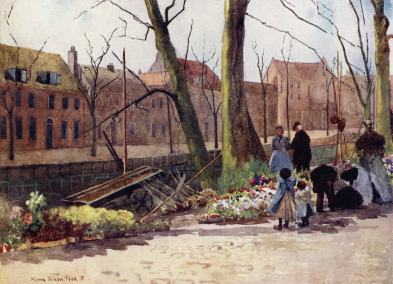 Marché aux fleurs, Haarlem - Mima Nixon