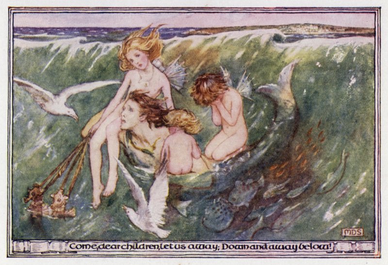 Le Merman abandonné. Matthew Arnold - Minnie Didbin Spooner