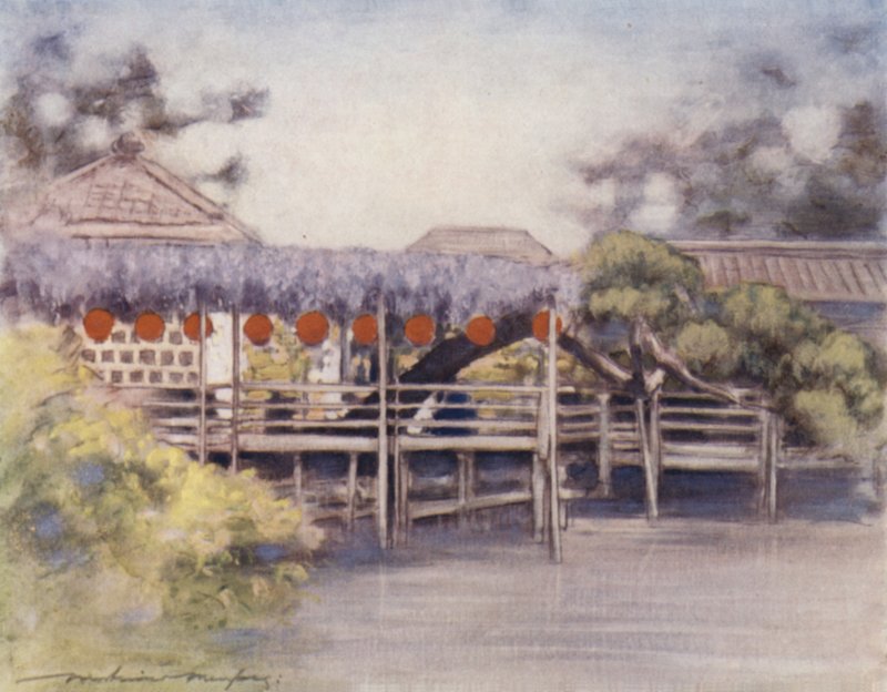 Un jardin ensoleillé - Mortimer Ludington Menpes