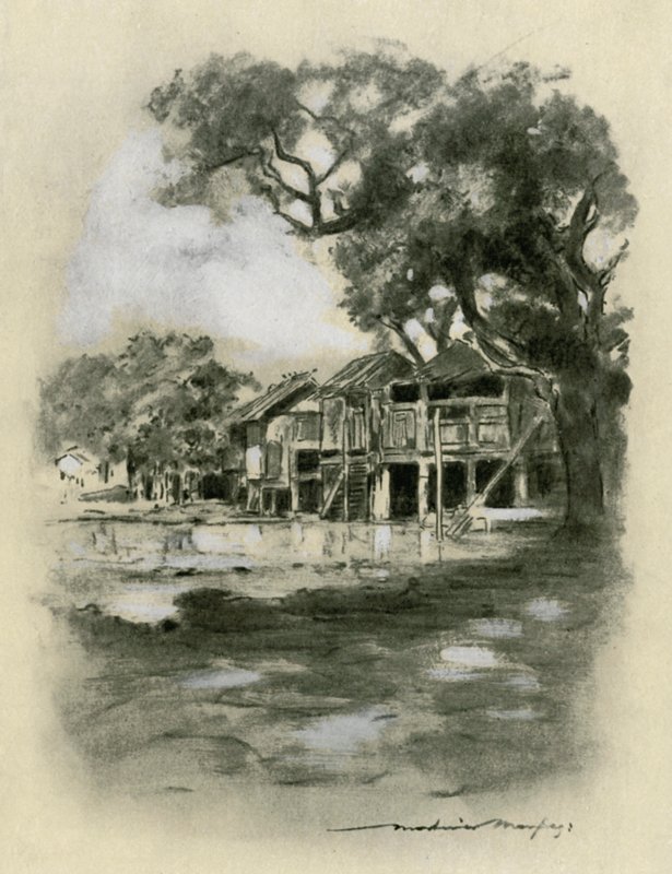 Un village de campagne - Mortimer Ludington Menpes