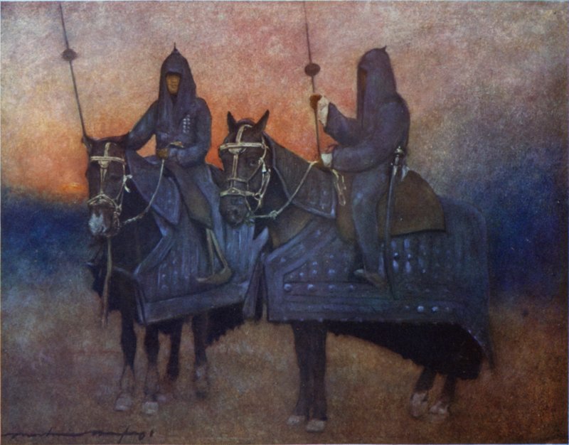 Chevaux blindés - Mortimer Ludington Menpes