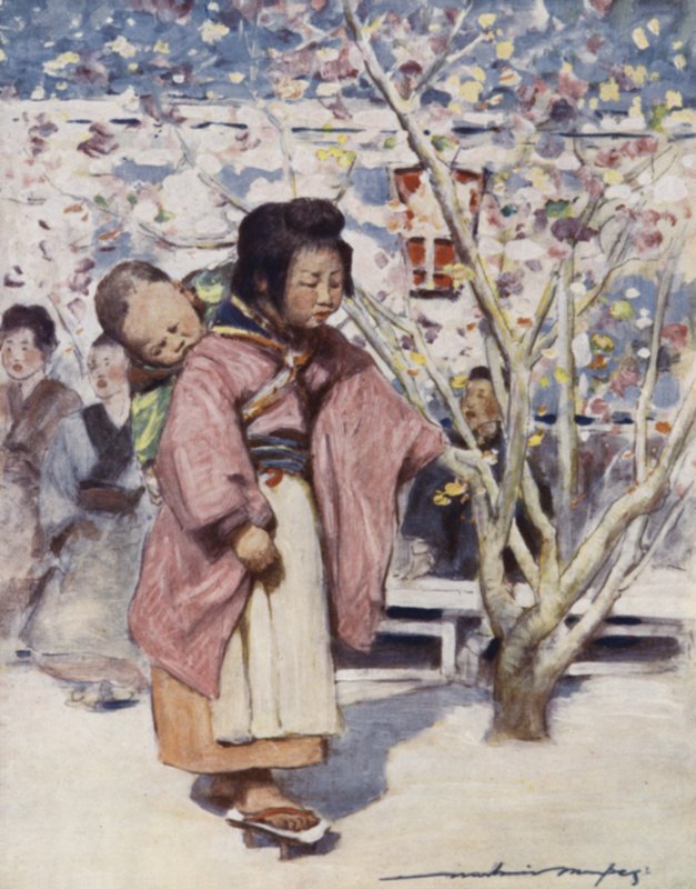 Bébé et Bébé - Mortimer Ludington Menpes