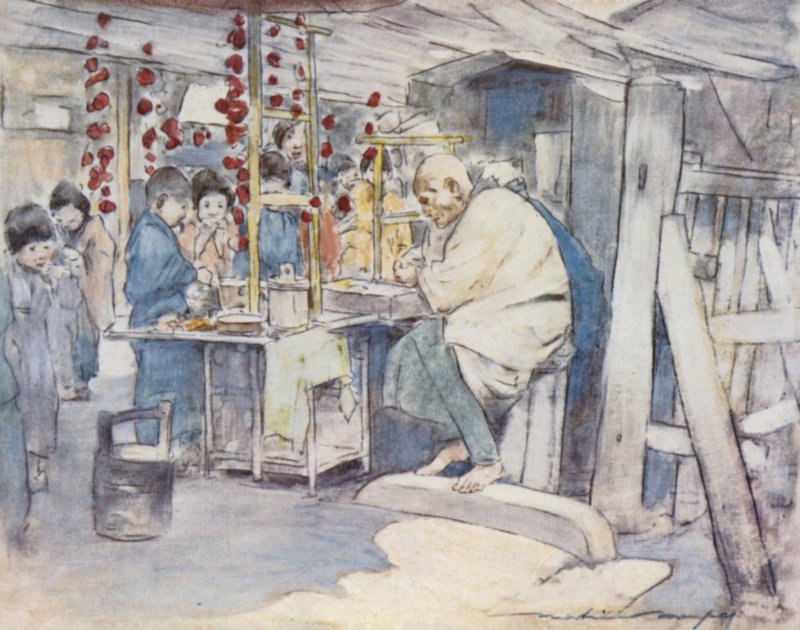 Acheter des bonbons - Mortimer Ludington Menpes