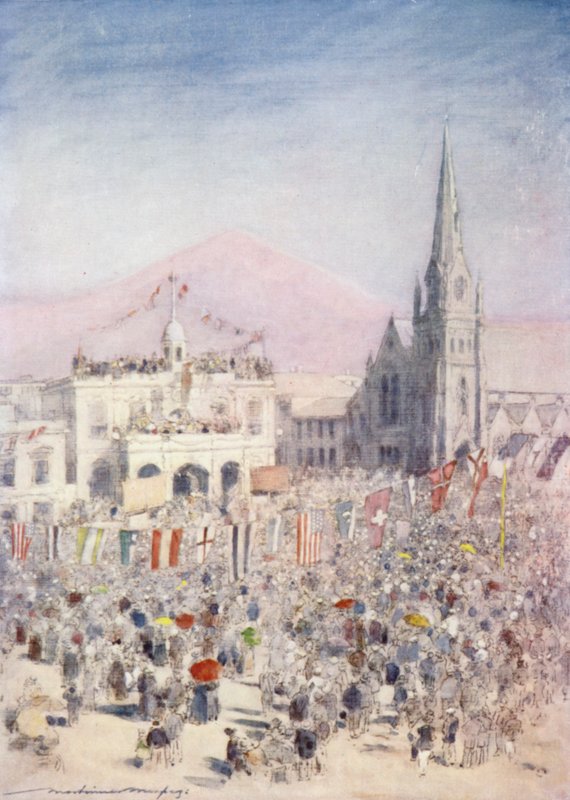Jour de Mafeking à Capetown - Mortimer Ludington Menpes
