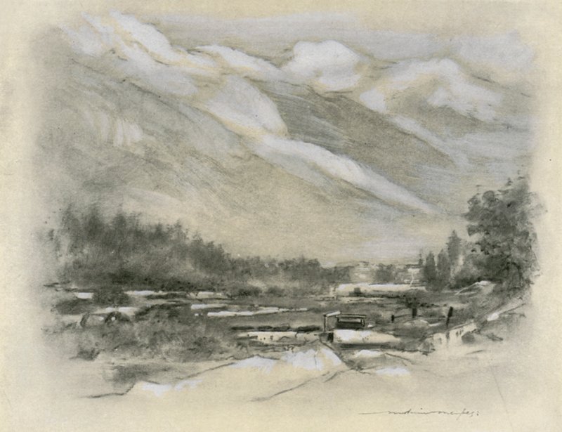 Environs de Chamonix - Mortimer Ludington Menpes