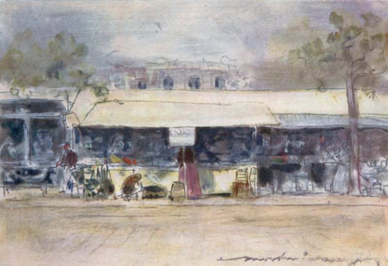 Stand à la fête de Neuilly - Mortimer Ludington Menpes