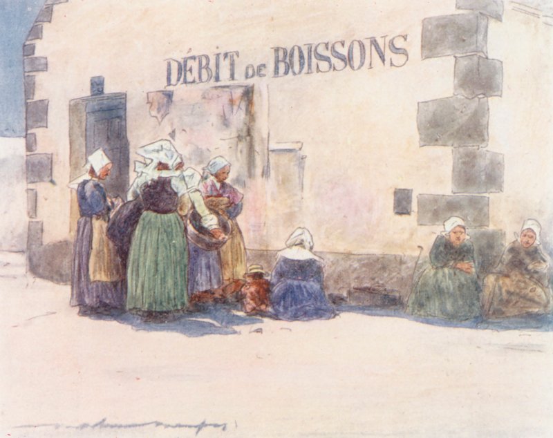 Débit de boissons - Mortimer Ludington Menpes