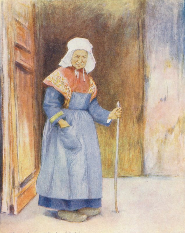 Dans le Porche de la Cathédrale, Quimper - Mortimer Ludington Menpes