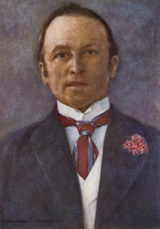 Lord Curzon dans son bureau à Delhi - Mortimer Ludington Menpes