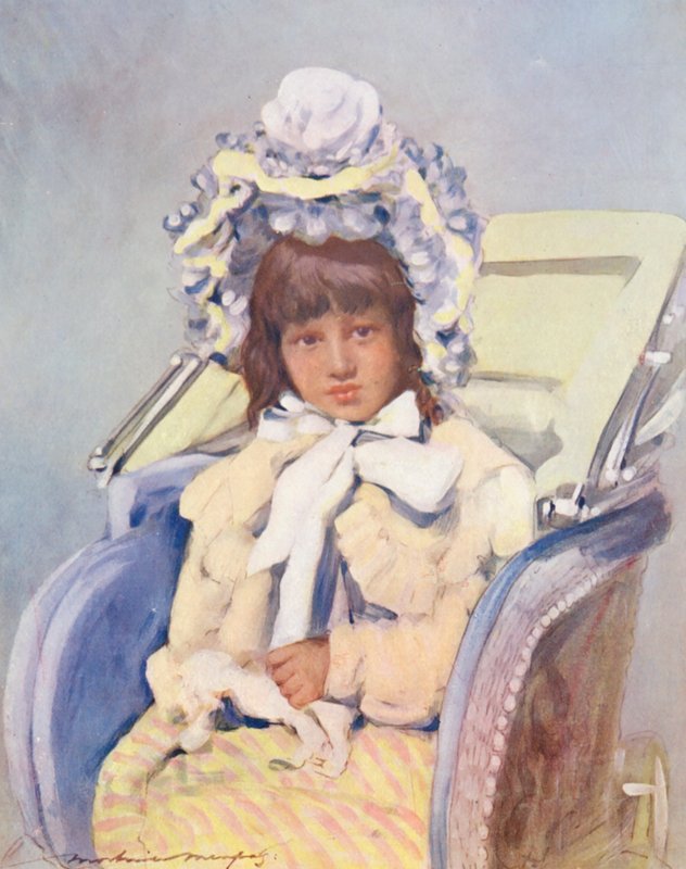 Les enfants du monde : Américain, Avec infirmière - Mortimer Ludington Menpes