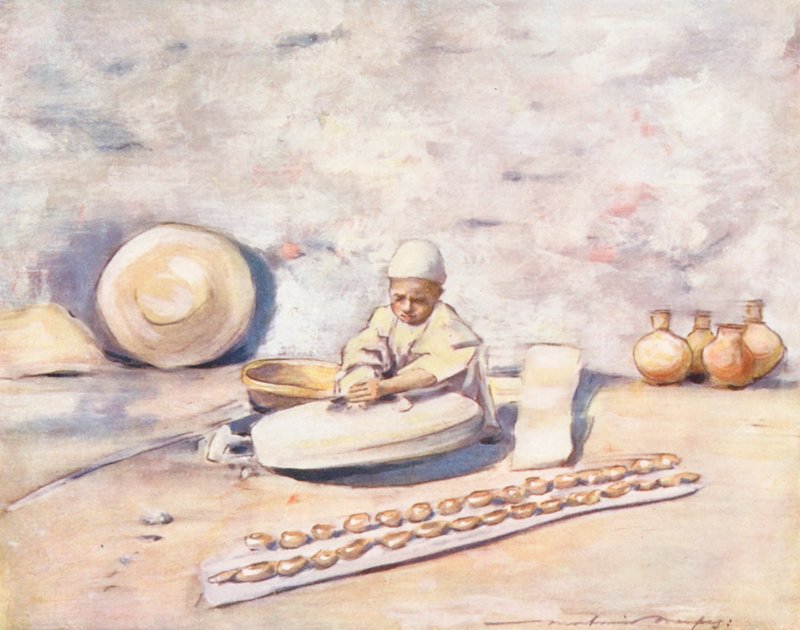 Enfants du Monde : Cachemire, Le Potier - Mortimer Ludington Menpes