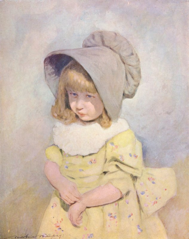 Enfants du Monde : Anglais, Bonnet de soleil lilas - Mortimer Ludington Menpes