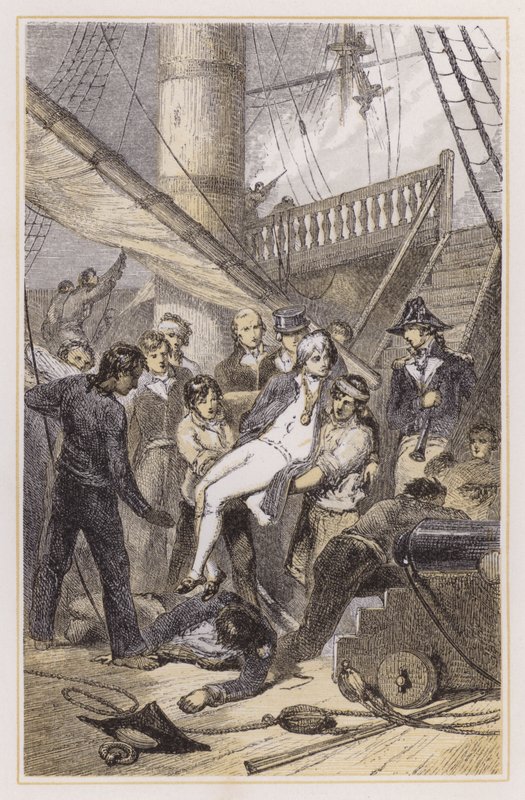 Mort de Nelson à Trafalgar - Myles Birket (after) Foster