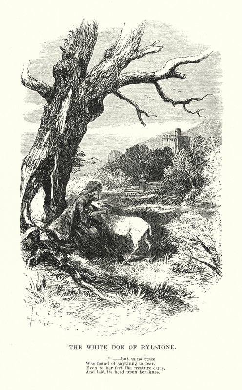 William Wordsworth: La Biche Blanche de Rylstone - Myles Birket (after) Foster