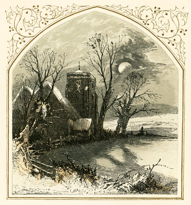 La mort de la Vieille Année - Myles Birket Foster