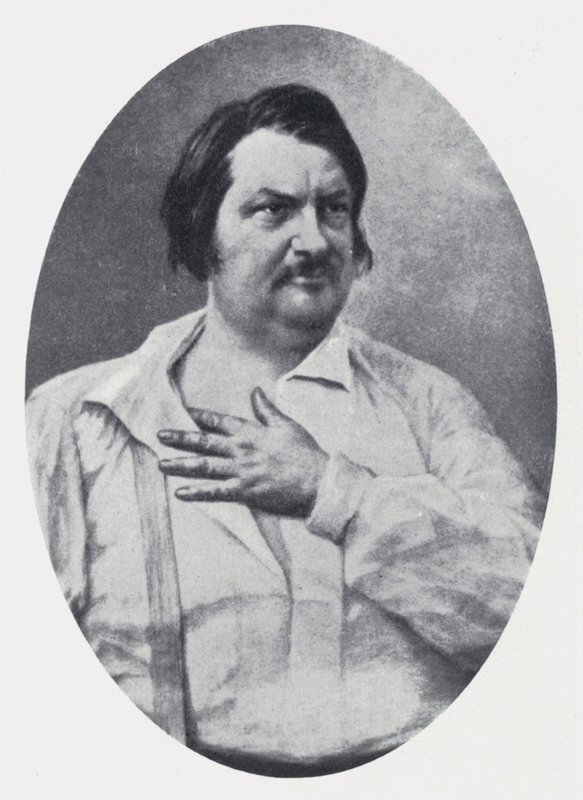 Le poète Honoré de Balzac - Nadar