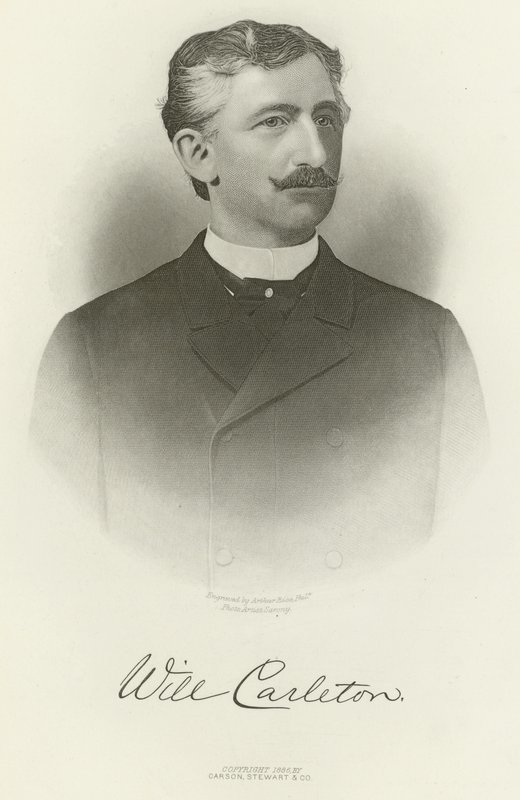 Will Carleton - Napoleon Sarony