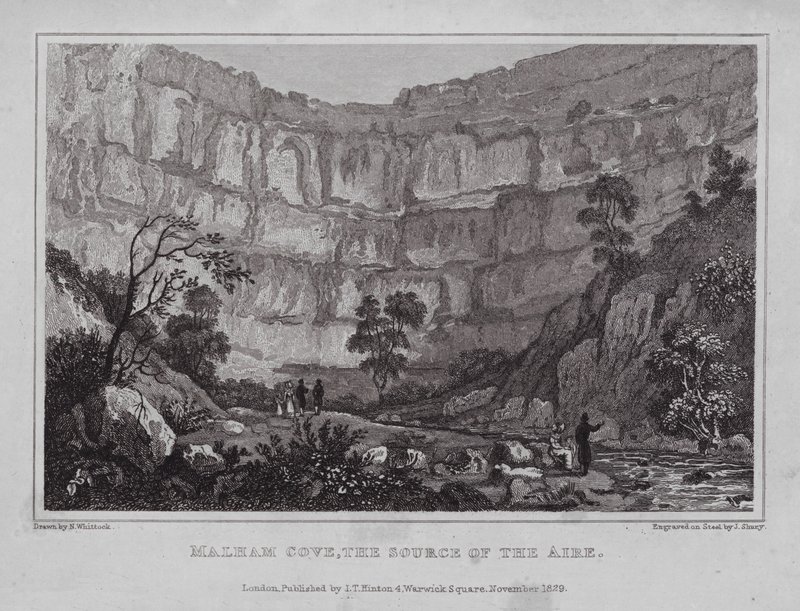 Malham Cove, la source de l