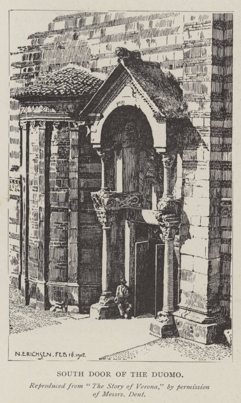 Porte sud du Duomo - Nelly Erichsen