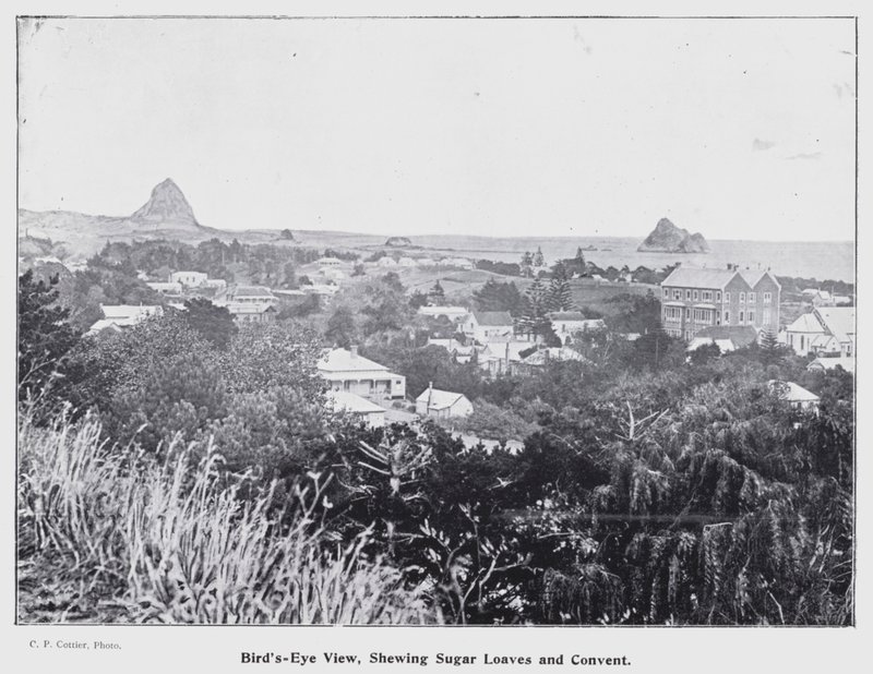Nouvelle-Plymouth, Nouvelle-Zélande : Vue à vol d