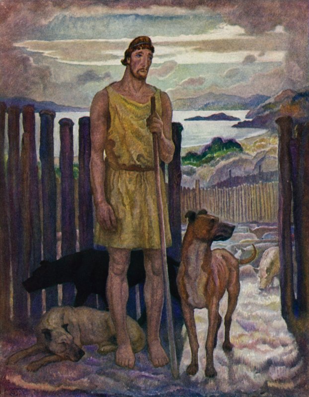 Odyssée : Eumée, le porcher - Newell Convers Wyeth
