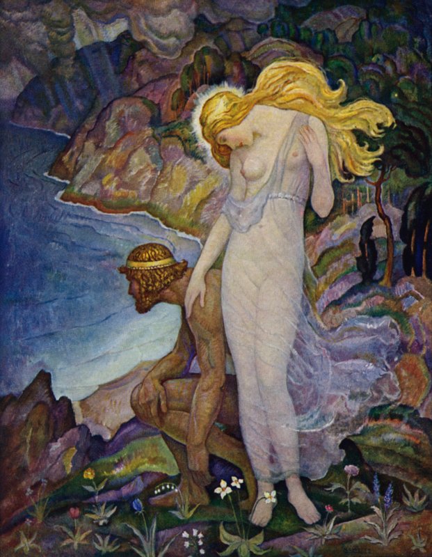 Odyssée : Ulysse et Calypso - Newell Convers Wyeth
