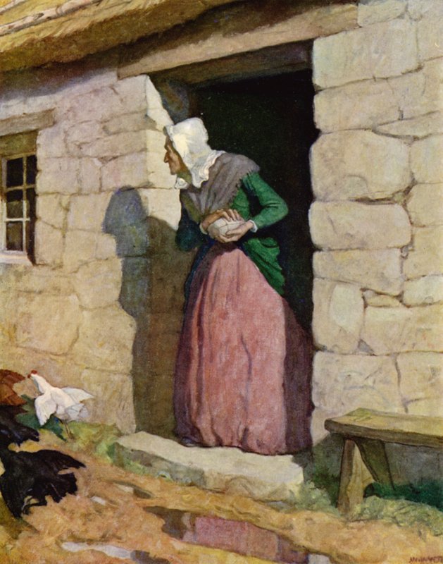 La Mère de John Paul Jones - Newell Convers Wyeth