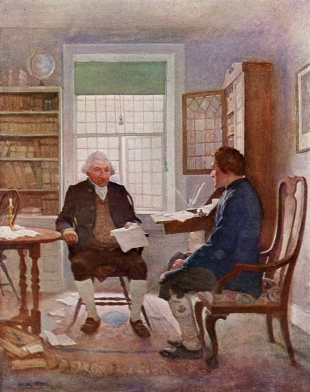 Illustration pour Kidnapped de Robert Louis Stevenson - Newell Convers (after) Wyeth