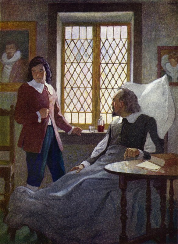 Illustration pour Robinson Crusoé - Newell Convers (after) Wyeth