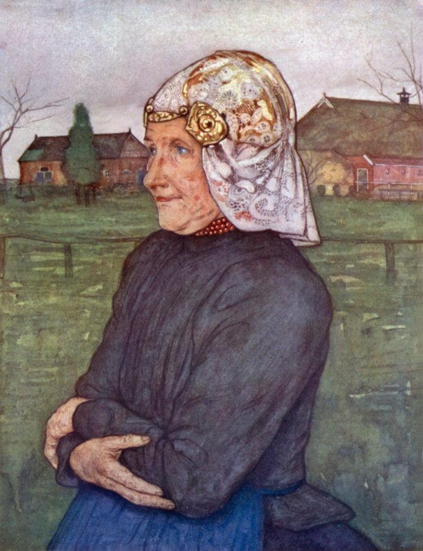 Vieille femme de Drenthe - Nico Jungman