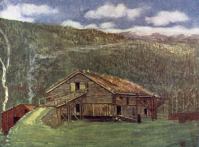 Norvège : Ferme et moulin à Gjora - Nico Jungman