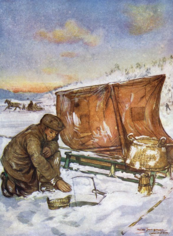 Norvège : Pêche à travers la glace sur le fjord de Christiania - Nico Jungman
