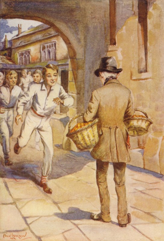 Il y eut une ruée de petits garçons sur le petit homme au visage pâle - Nicol Laidlaw
