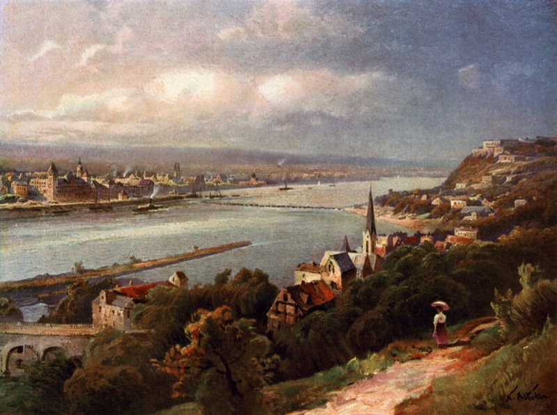 Coblence et Ehrenbreitstein - Nicolai Astudin