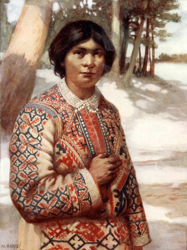 Une femme ostiak, Sibérie - Norman Hardy
