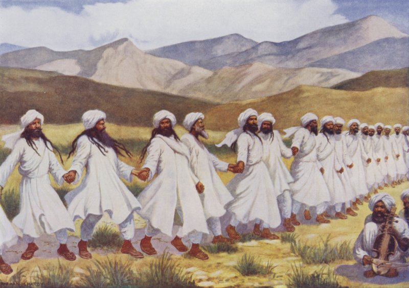 La danse nationale des Baluches - Norman Hardy