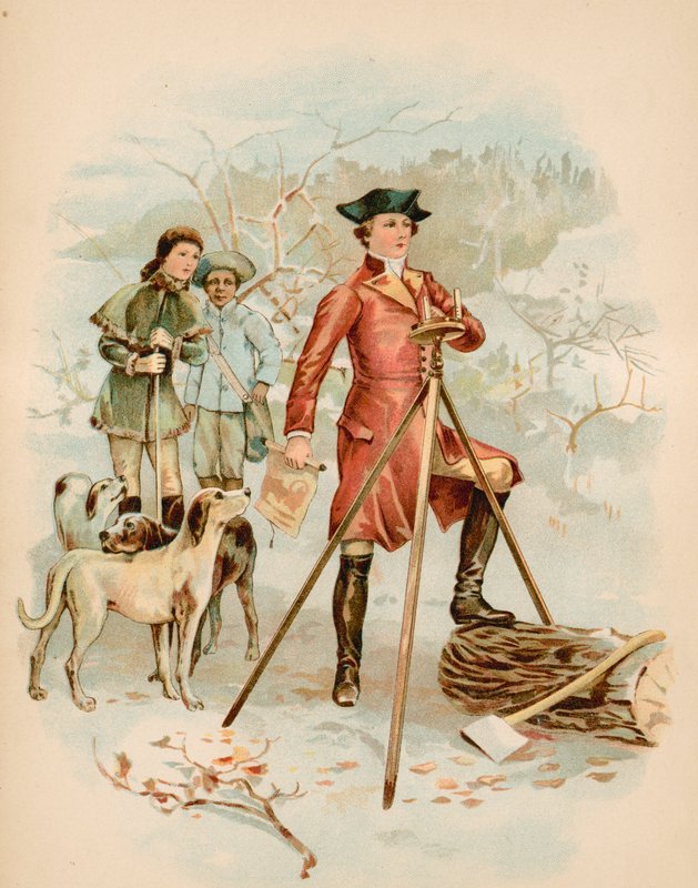 Jeune Washington, Géomètre - North American