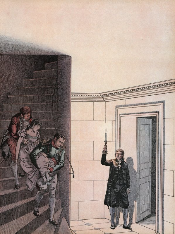 Joséphine descendue d